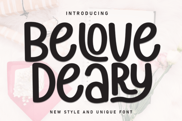 Belove Deary: A Handwritten Font for Heartfelt Designs