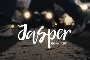 Jasper: A Handwritten Brush Font That Feels Like a Conversation