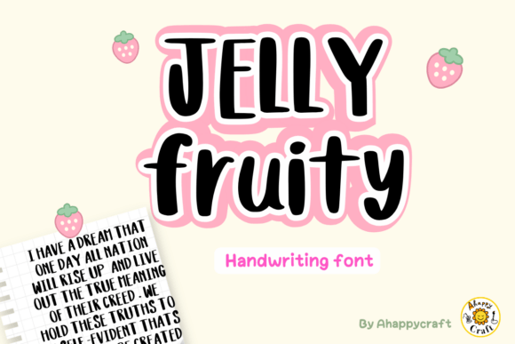 Jelly Fruity: The Playful Display Font That Pops