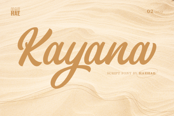 Kayana: A Fresh Take on the Handwritten Font Style