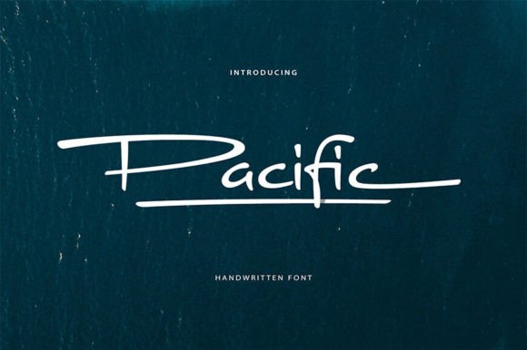 Pacific Font: The Handwritten Style for Authentic Branding