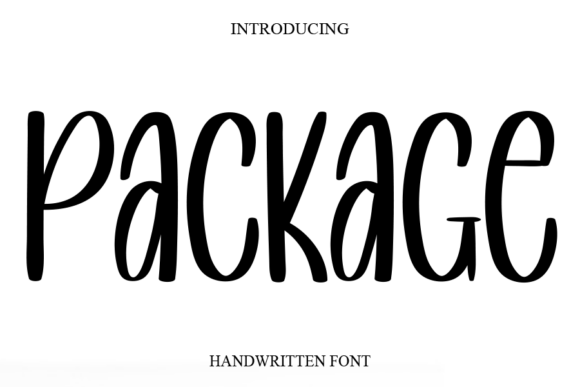 Package: The Sweet, Cursive Font for Effortless Elegance