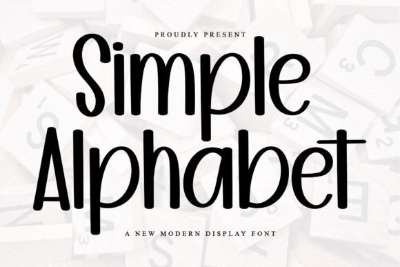 Simple Alphabet: A Typeface That Brings Holiday Charm