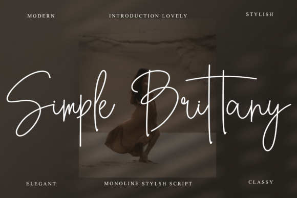 Simple Brittany: A Friendly Face for Your Creative Projects