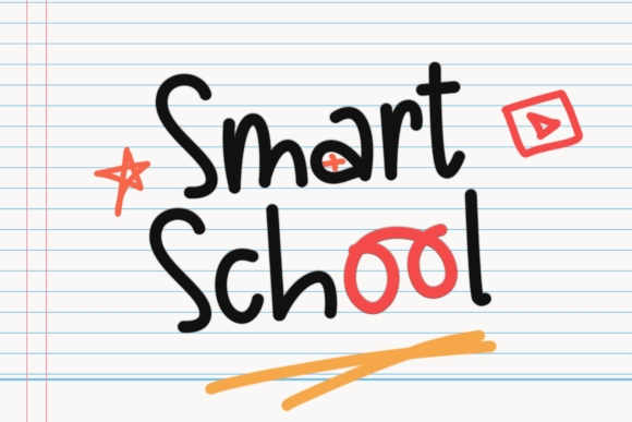 Smart School: A Handwriting Font That Feels Like Magic