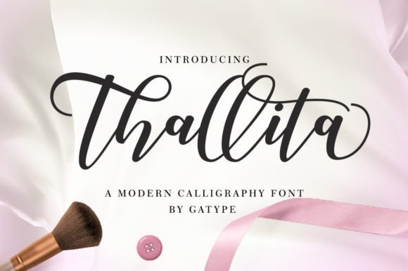 Thallita: The Sophisticated Handwritten Font for Modern Design