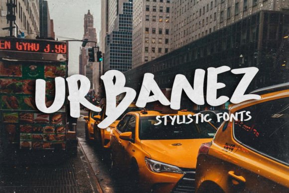 Urbanez: A Modern Display Font with an Urban Edge