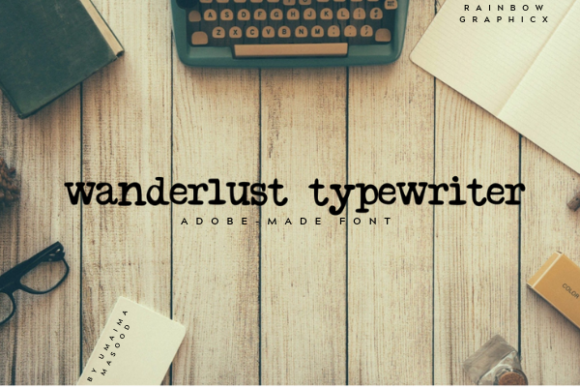 Wanderlust Typewriter: The All-Lowercase Typeface for Authentic Projects